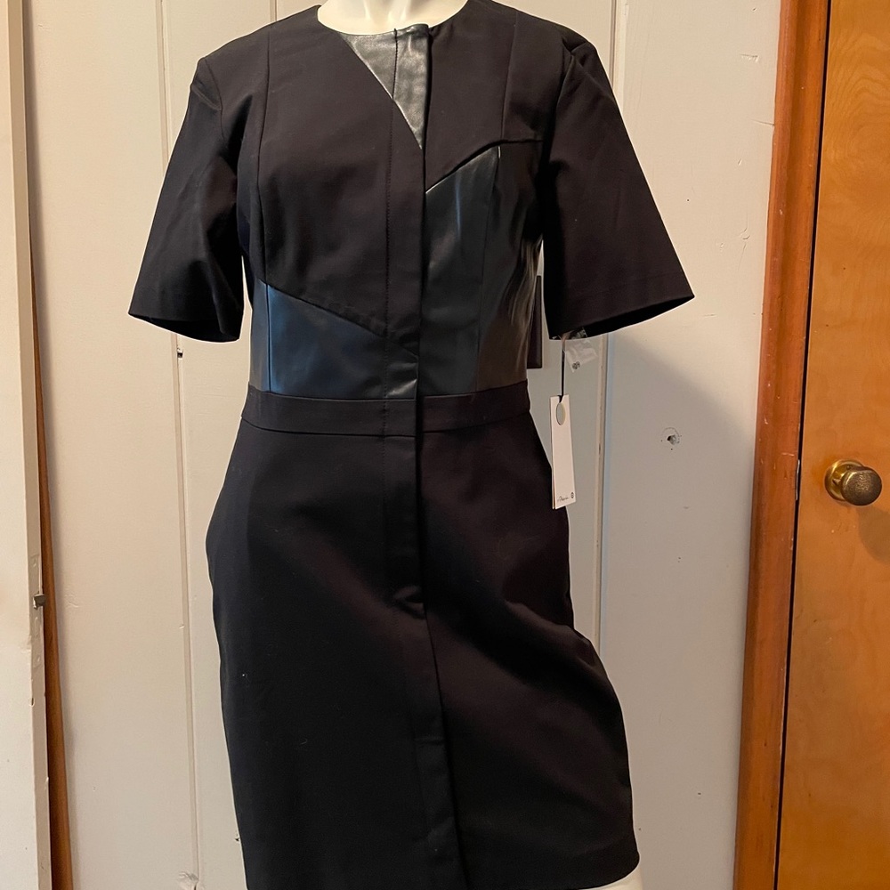Phillip Lim - Target dress faux leather size 6 NWT
